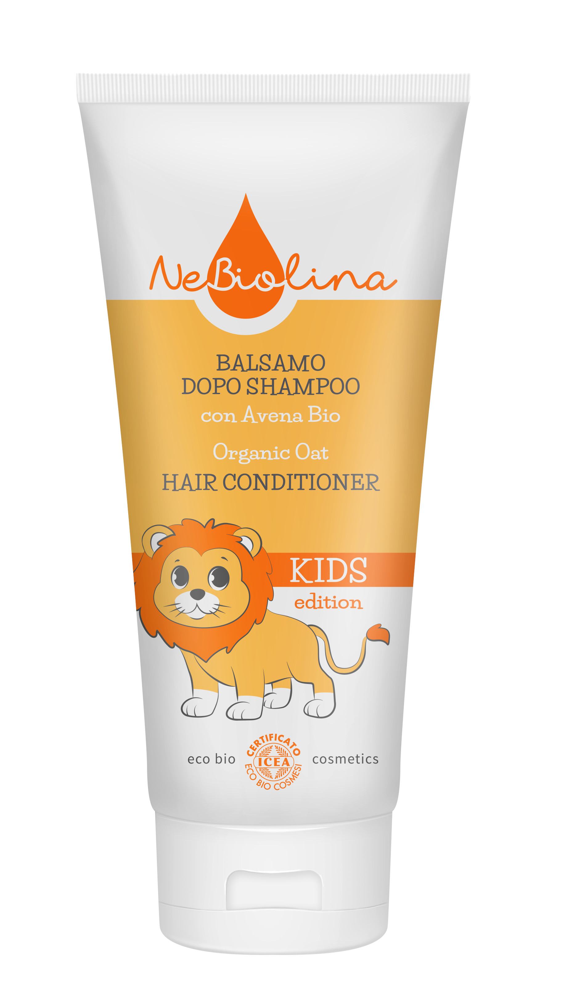 Levně NeBiolina Dětský kondicionér oves 200 ml BIO