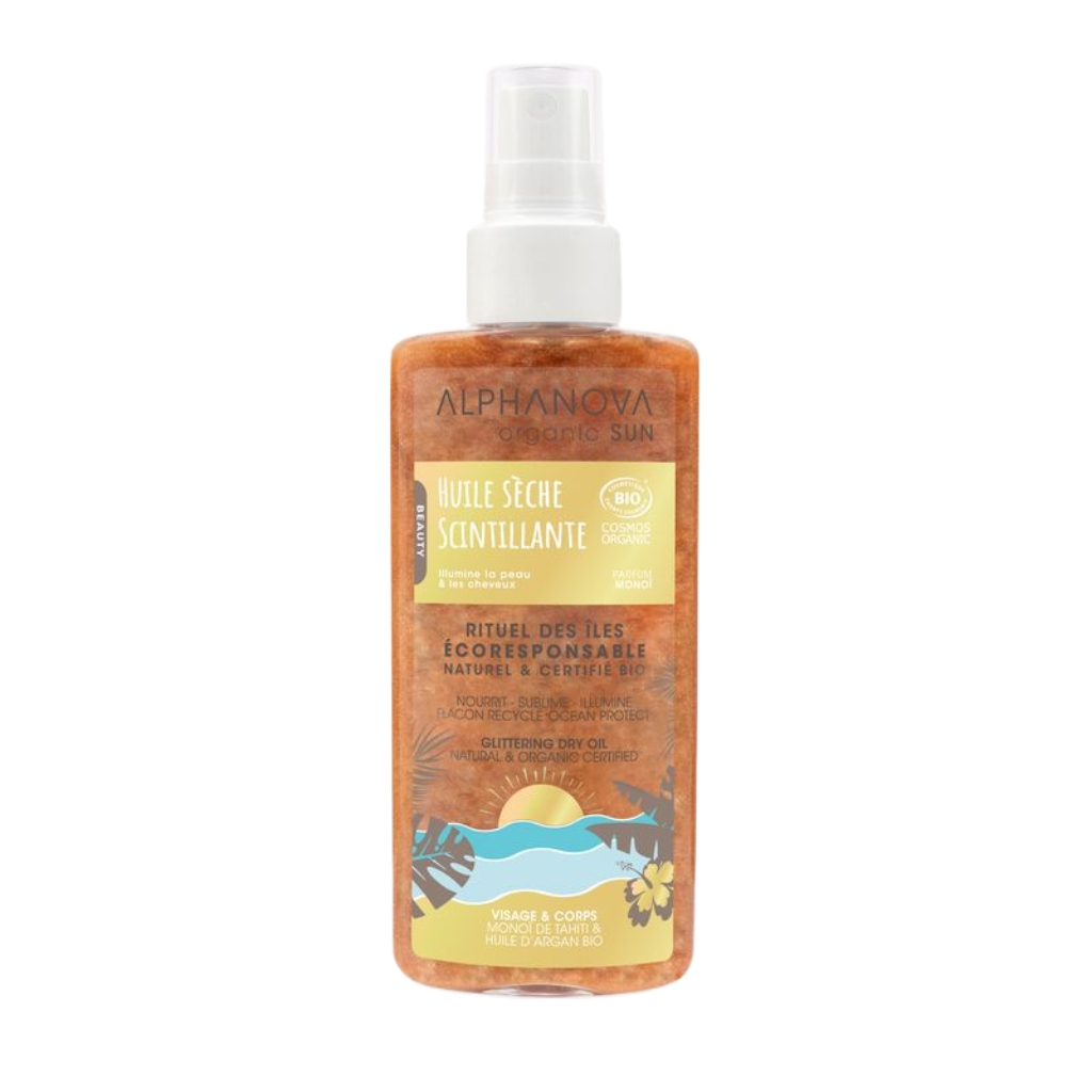 Levně Alphanova Pečující olej - Třpytivý 125 ml BIO