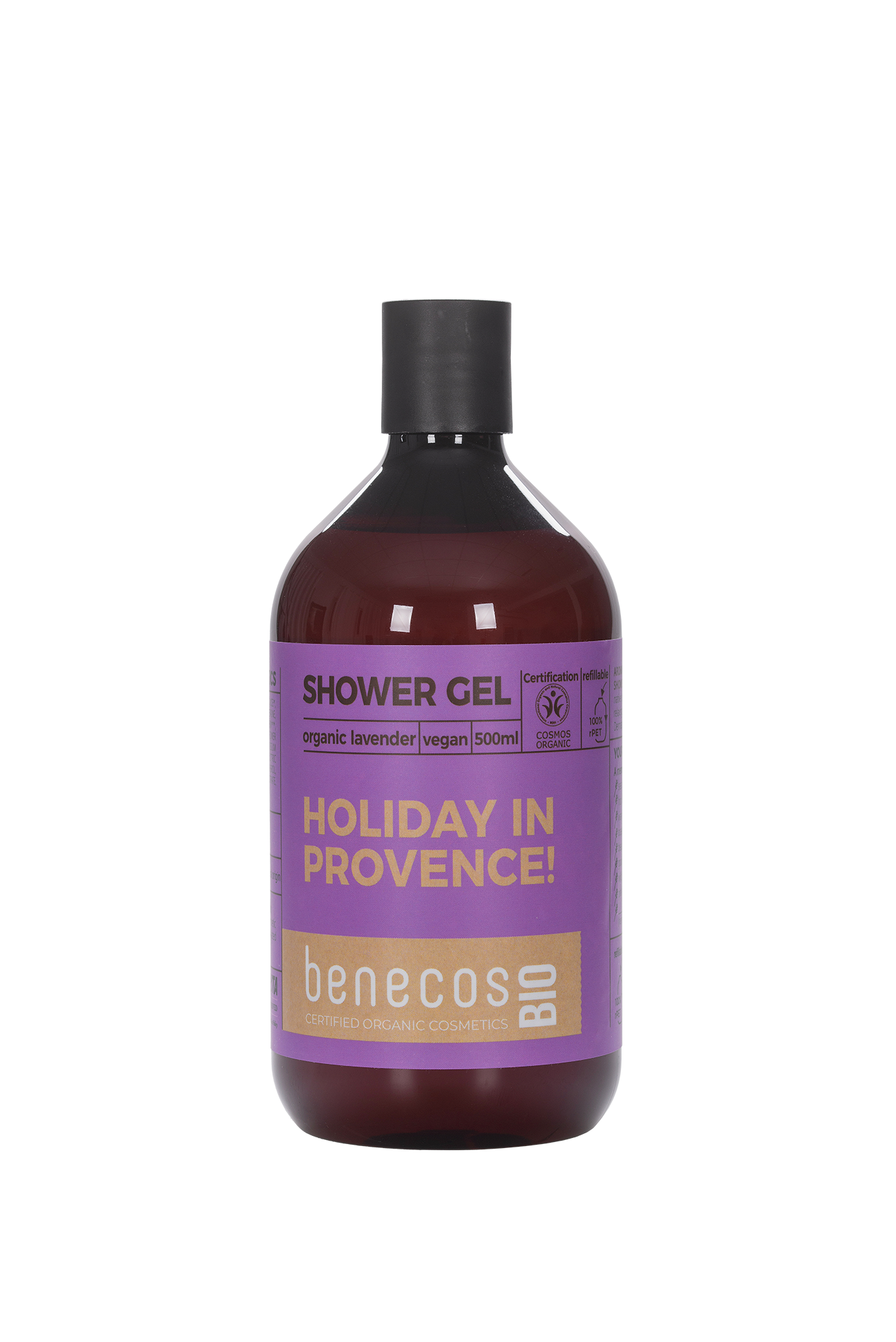 Levně benecos Sprchový gel Levandule 500 ml BIO
