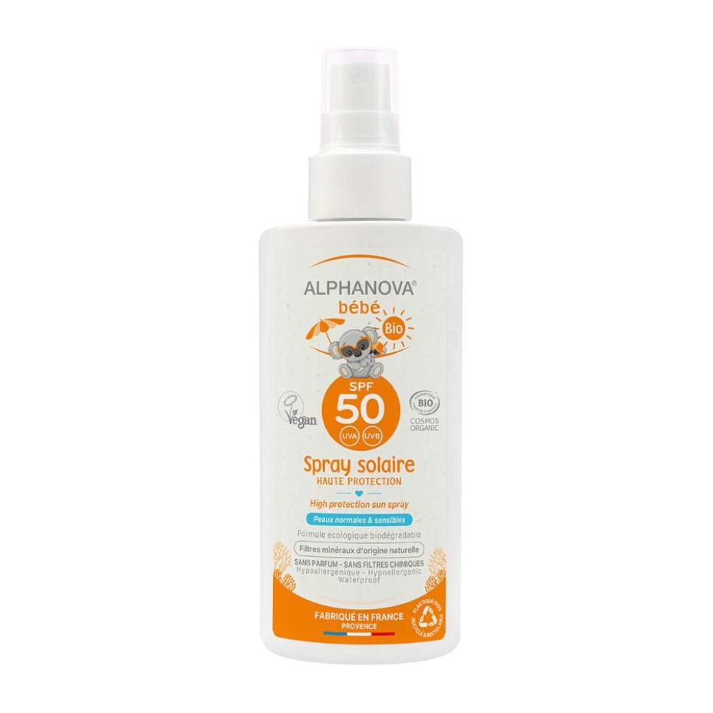 Levně Alphanova Opalovací krém pro miminka SPF 50 125 g BIO