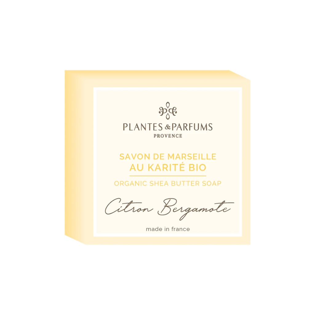 Levně Plantes and Parfums Tuhé mýdlo Citron - Bergamot BIO 100 g