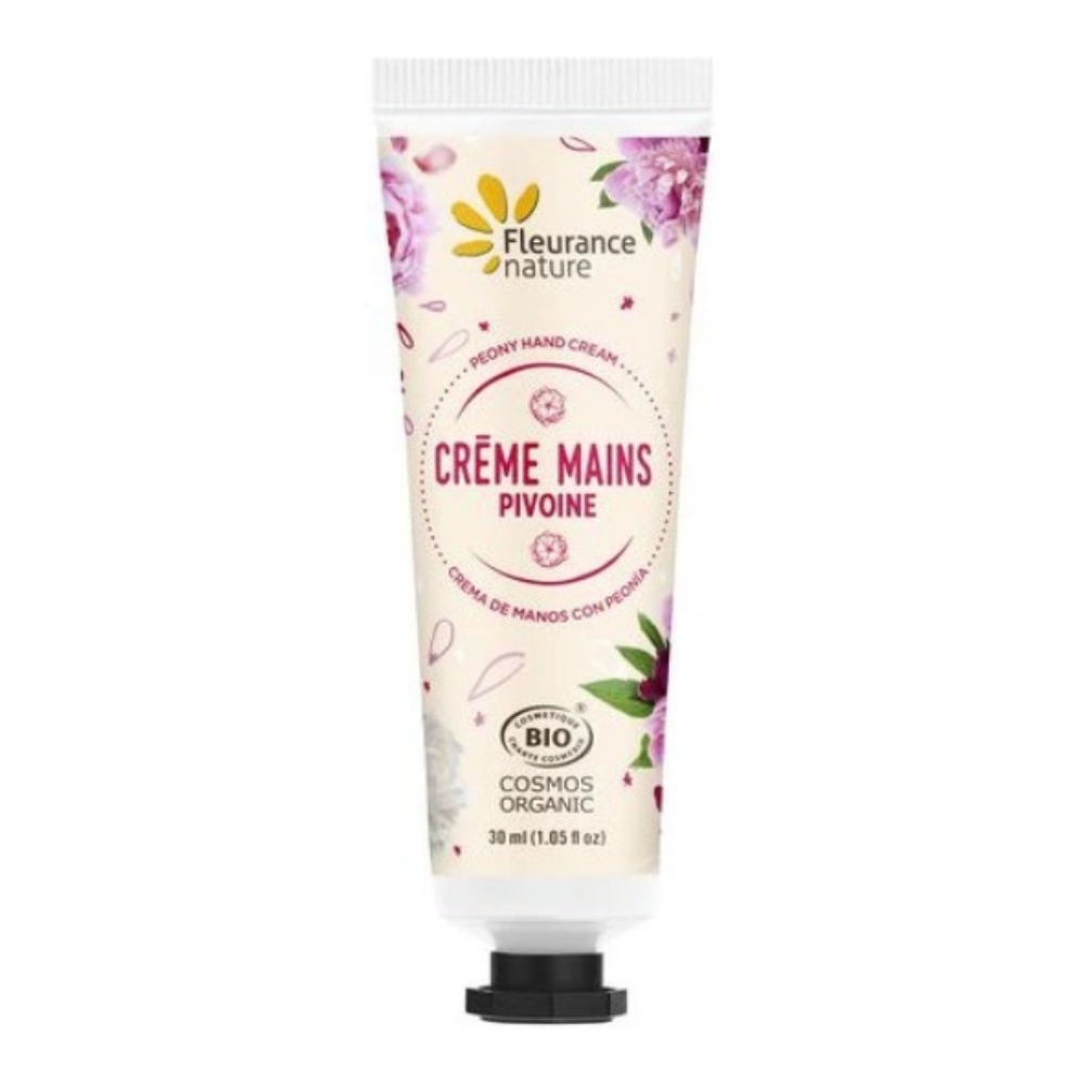 Levně Fleurance nature Krém na ruce Pivoňka 30 ml BIO