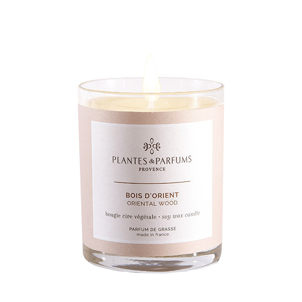 Levně Plantes and Parfums Svíčka Orientální dřevo 180 g