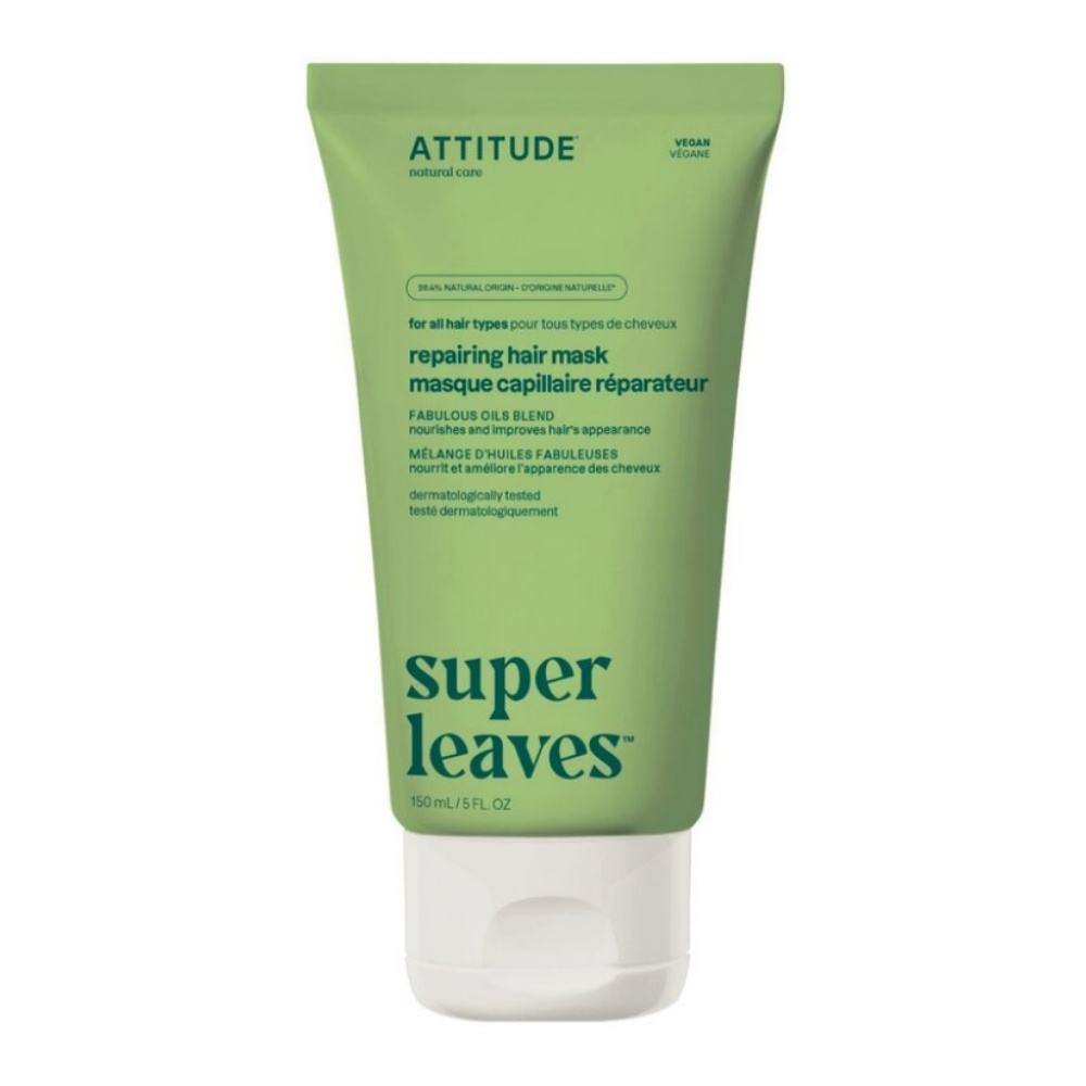 Levně Attitude Přírodní vyživující a revitalizační maska na vlasy Super leaves 150 g