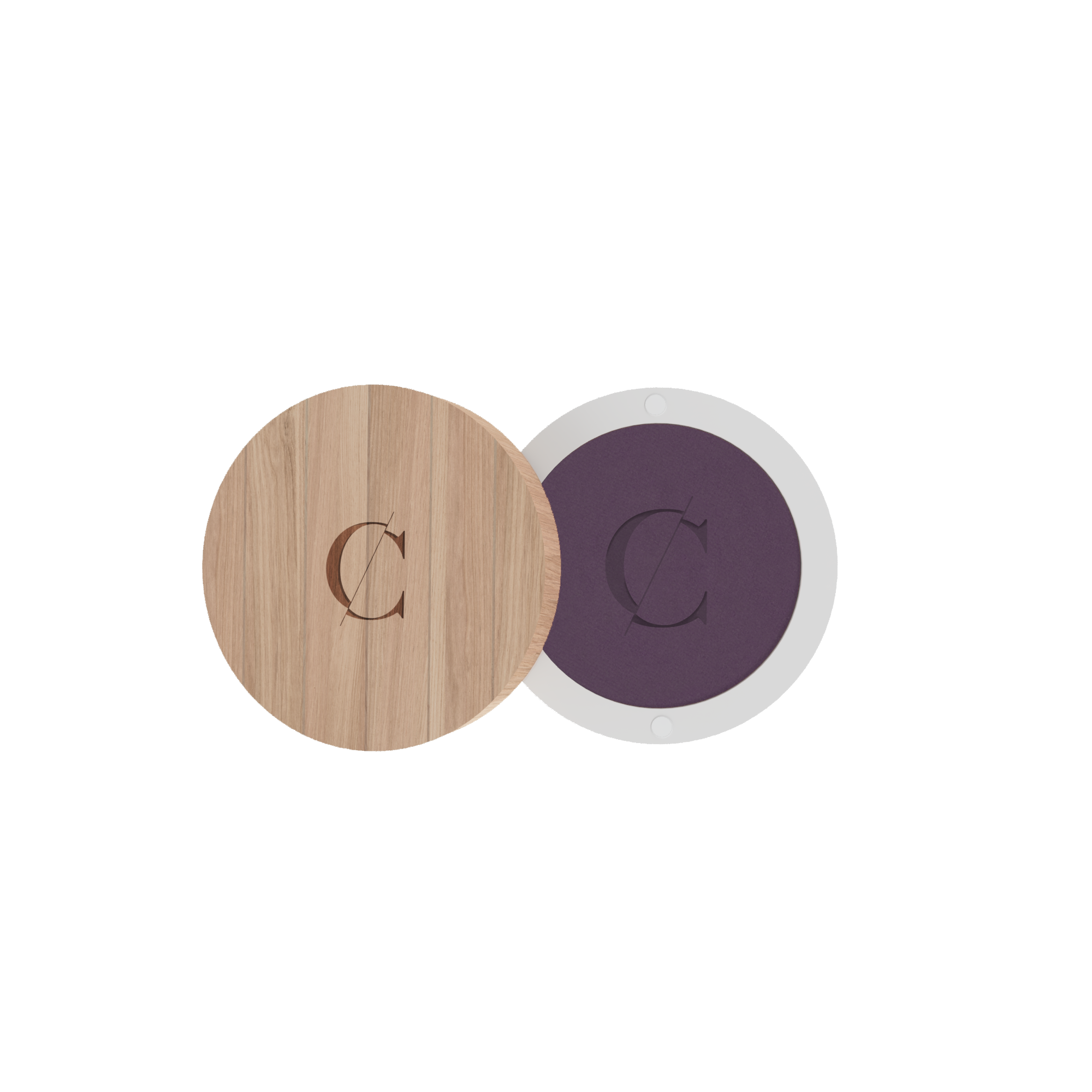Levně Couleur Caramel Oční stín č. 036 - Matt Deep Mauve 2,5g BIO