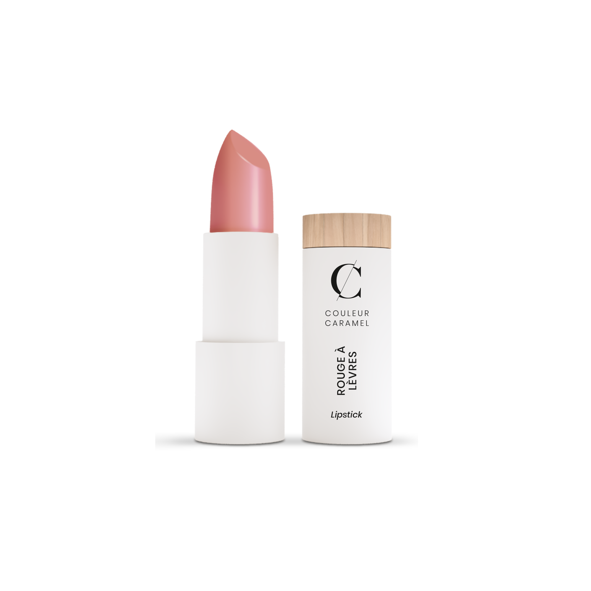 Levně Couleur Caramel Rtěnka bright č. 255 - Light pink BIO