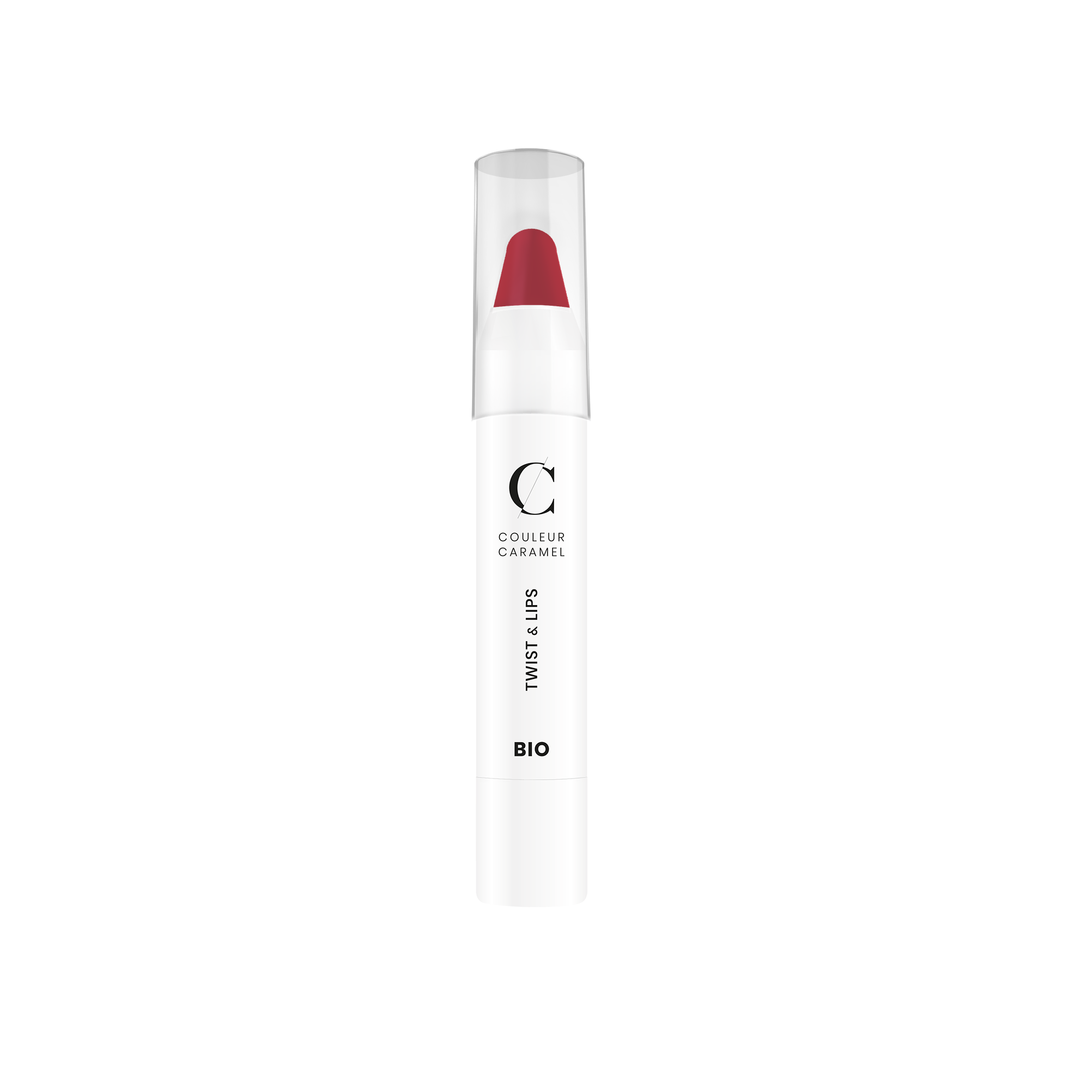Levně Couleur Caramel Rtěnka v tužce č. 404 - Rosy red BIO
