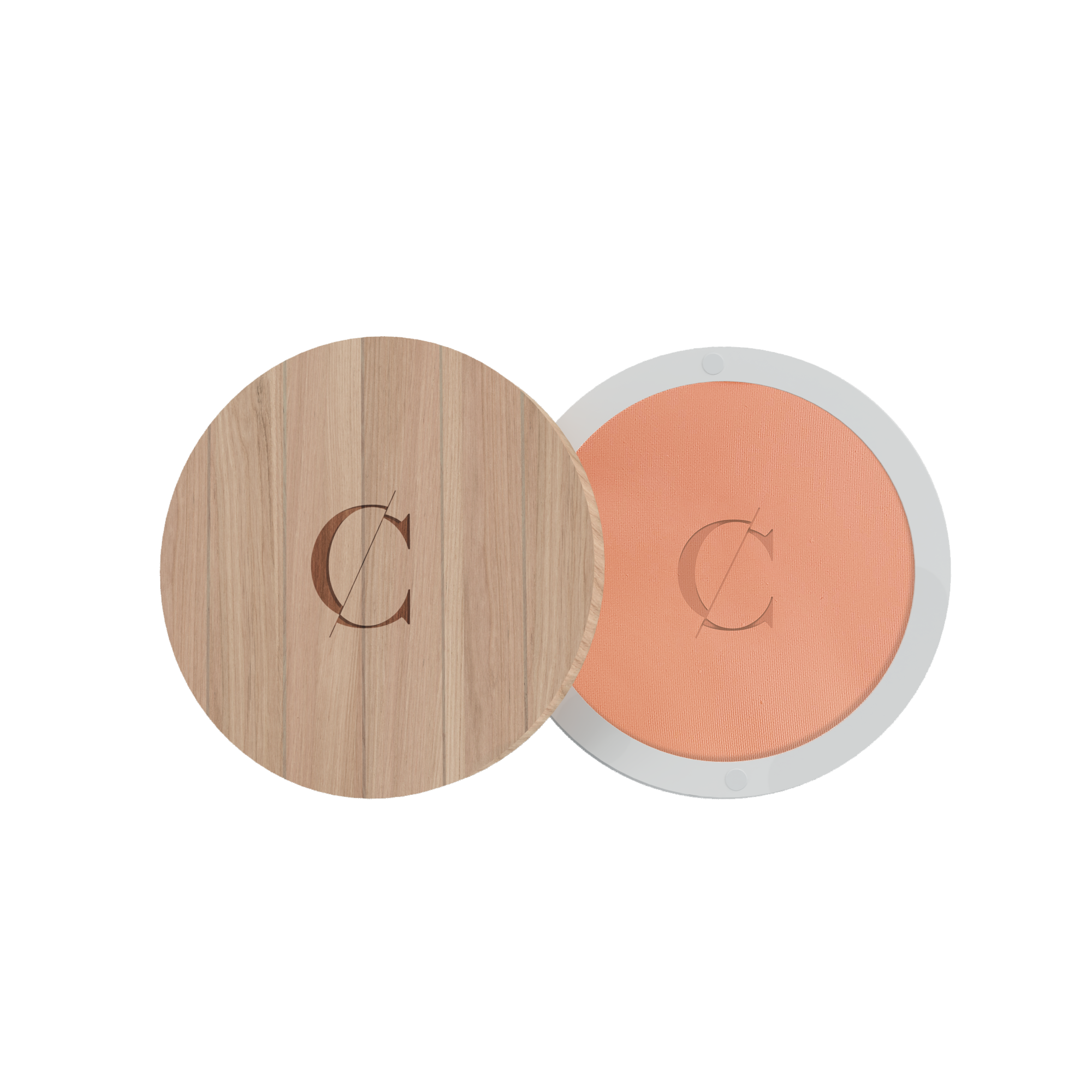 Levně Couleur Caramel Kompaktní pudr č. 604 - Orange beige 7 g BIO
