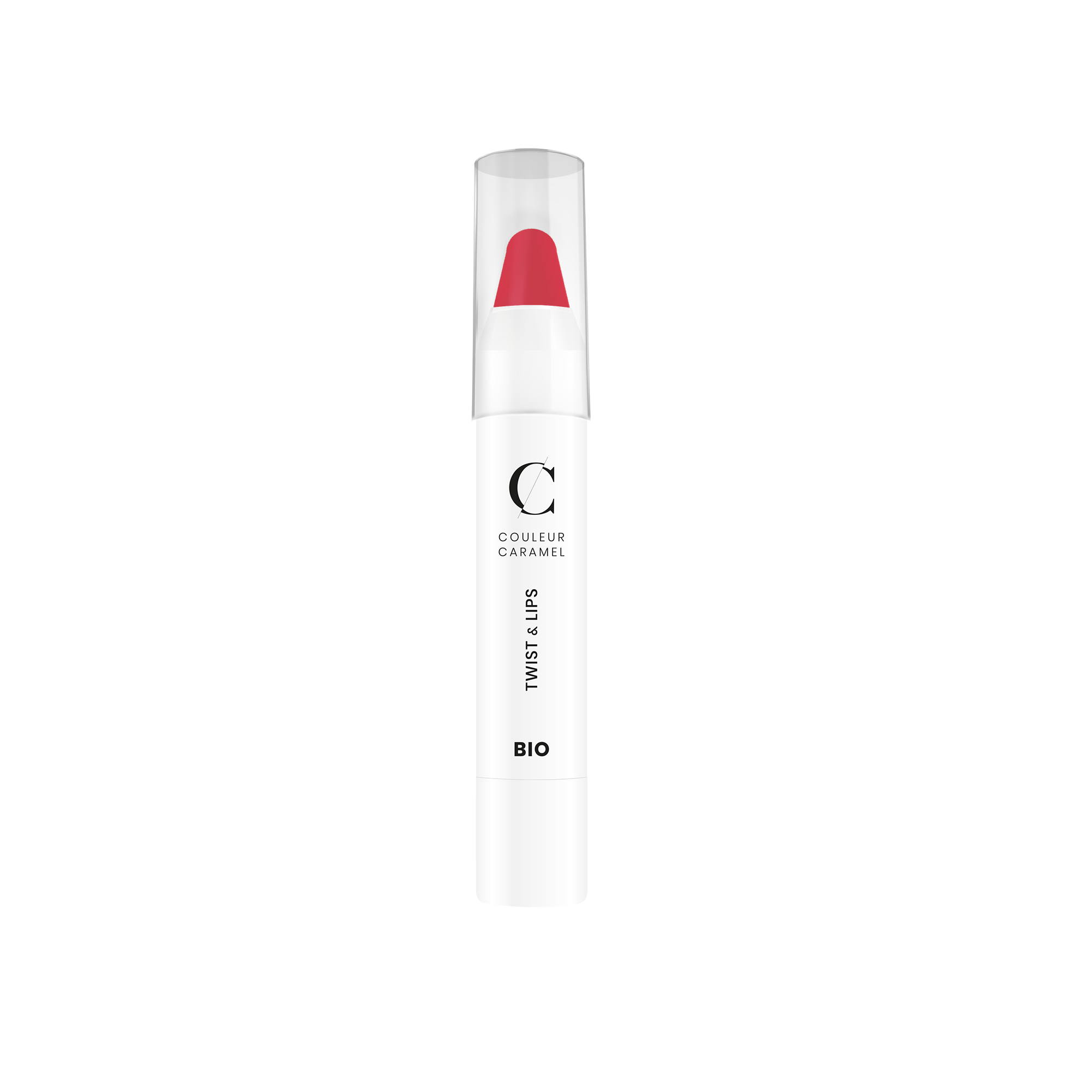 Levně Couleur Caramel Rtěnka v tužce č. 411 - Pink BIO