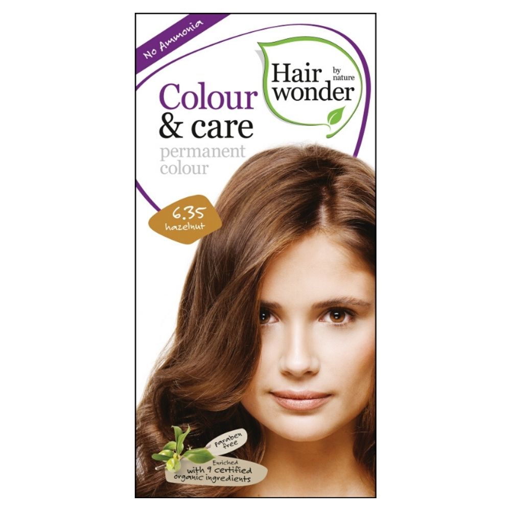 Levně Hairwonder Dlouhotrvající barva OŘÍŠKOVÁ 6.35 100