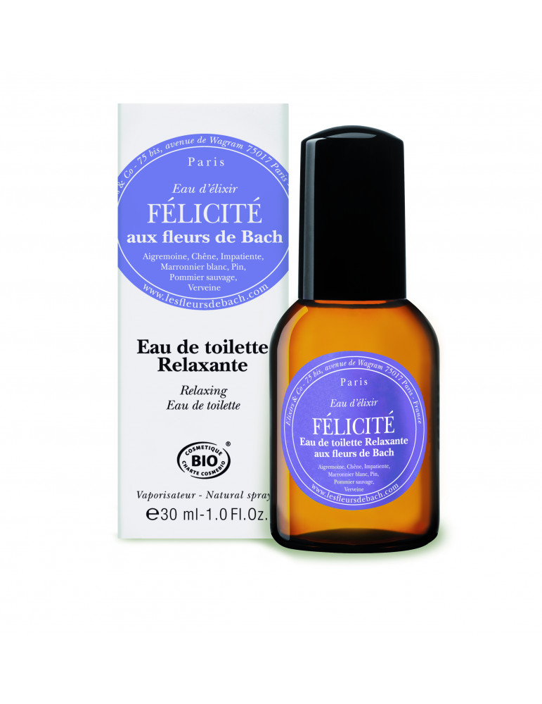 Levně Les Fleurs de Bach BIO toaletní voda Relax 55ml