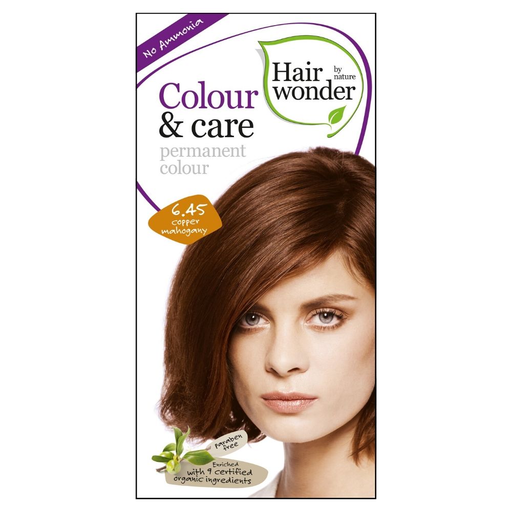 Levně Hairwonder Dlouhotrvající barva MĚDĚNÝ MAHAGON 6.45 100 ml