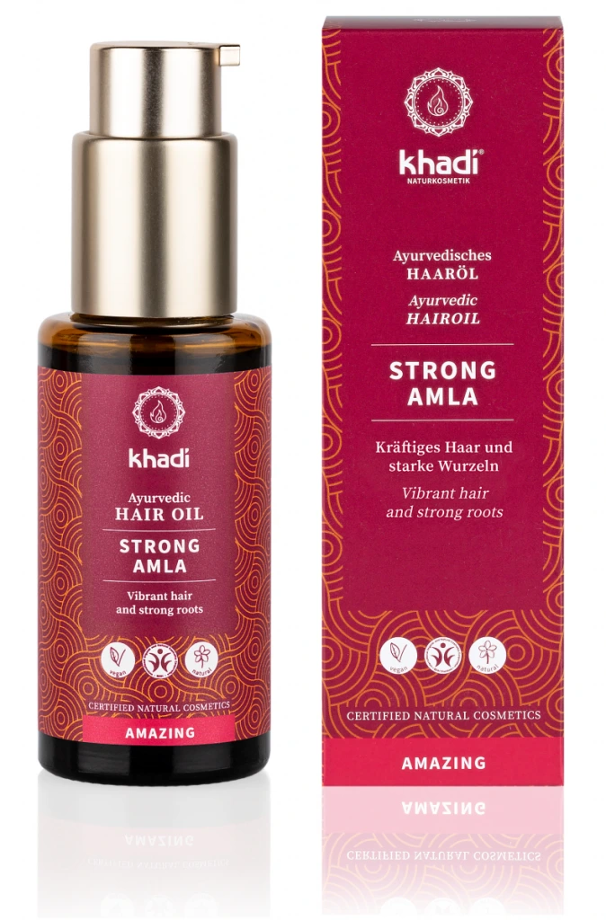 Levně Khadi Vlasový olej Mocná amla 50 ml