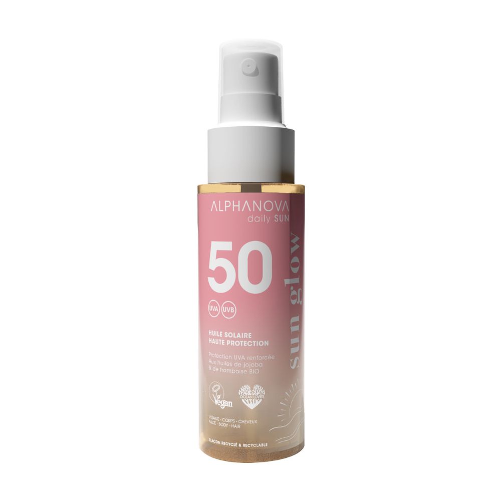 Levně Alphanova Opalovací olej UVA Boost SPF 50 cestovní 50 ml