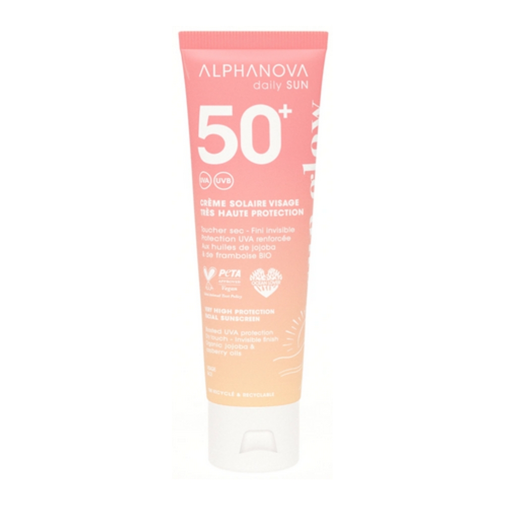 Levně Alphanova Opalovací krém na obličej UVA Boost SPF 50+ 50 ml