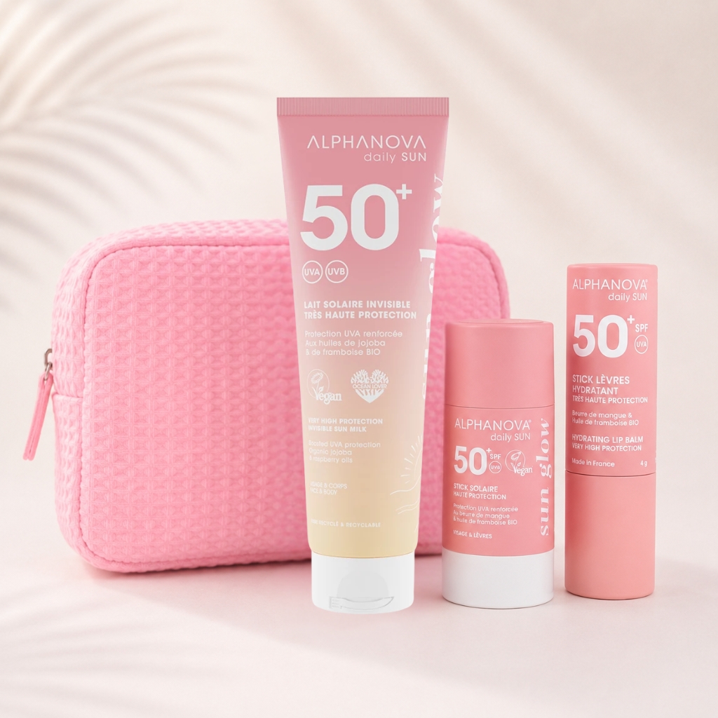 Alphanova Kompletní sada na opalování UVA Boost SPF 50