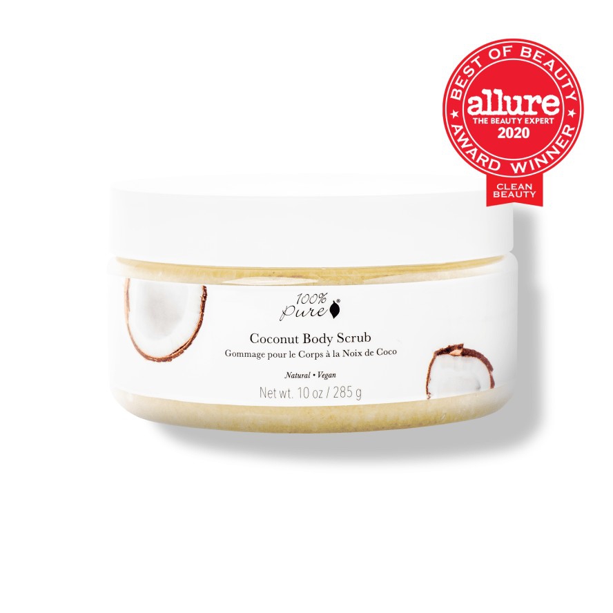 100% Pure Tělový peeling Kokos 285 g