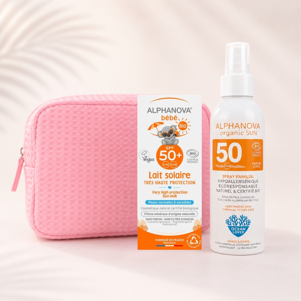 Levně Alphanova Rodinná sada opalovacích krémů pro citlivou pokožku SPF 50