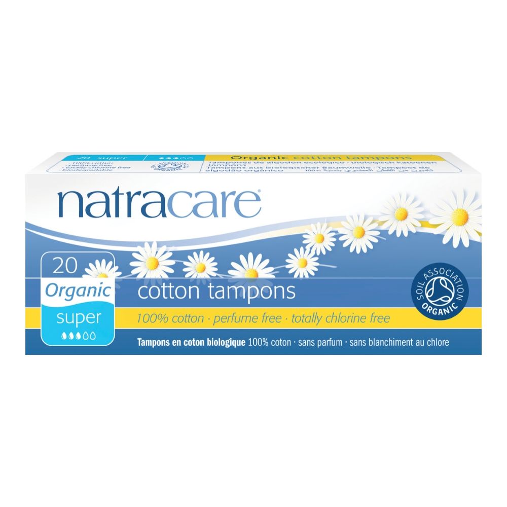 Levně Natures Care Tampóny SUPER 20 ks