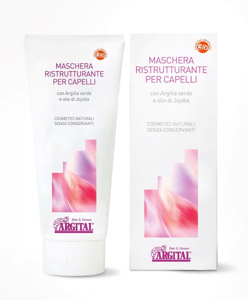Argital Regenerační vlasová maska se zeleným jílem 200 ml