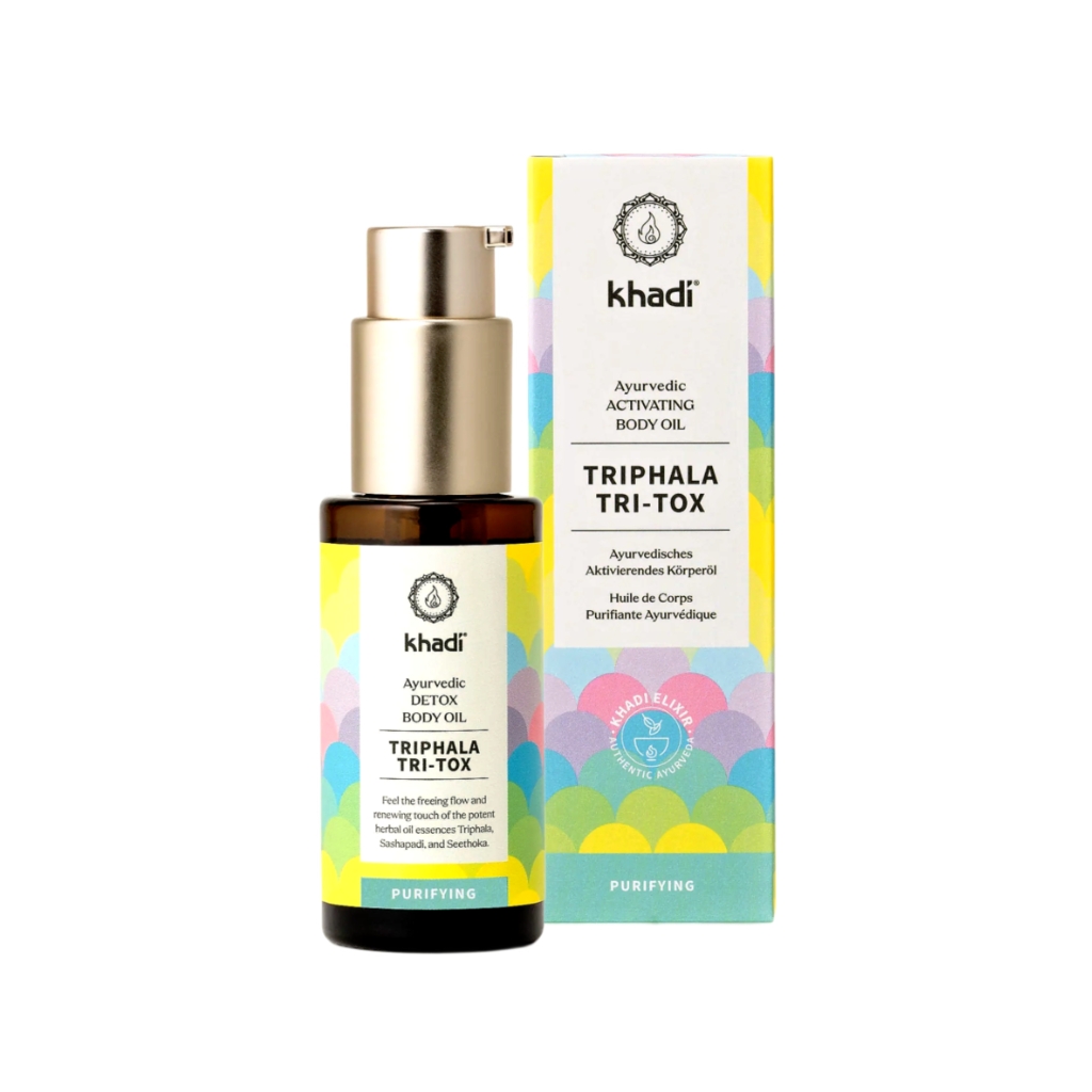 Khadi Elixír olej pro pokožku a duši TRIPHALA TRI-TOX 50 ml
