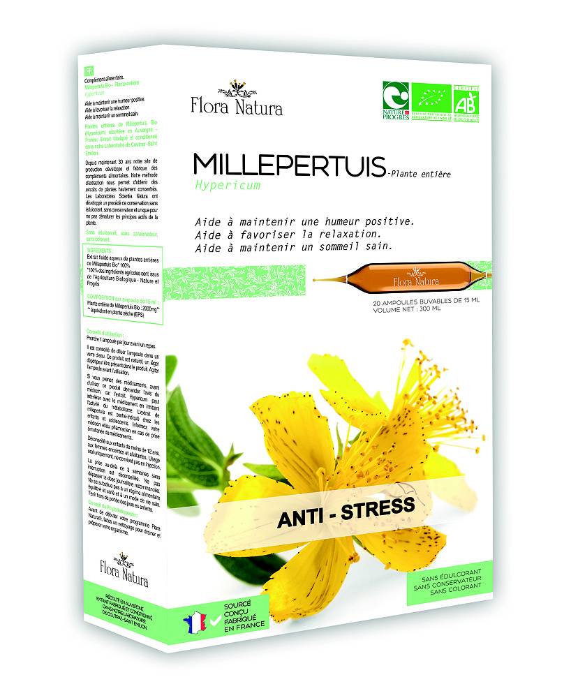 Flora Natura Flora Natura Třezalka květ BIO 20 * 15ml