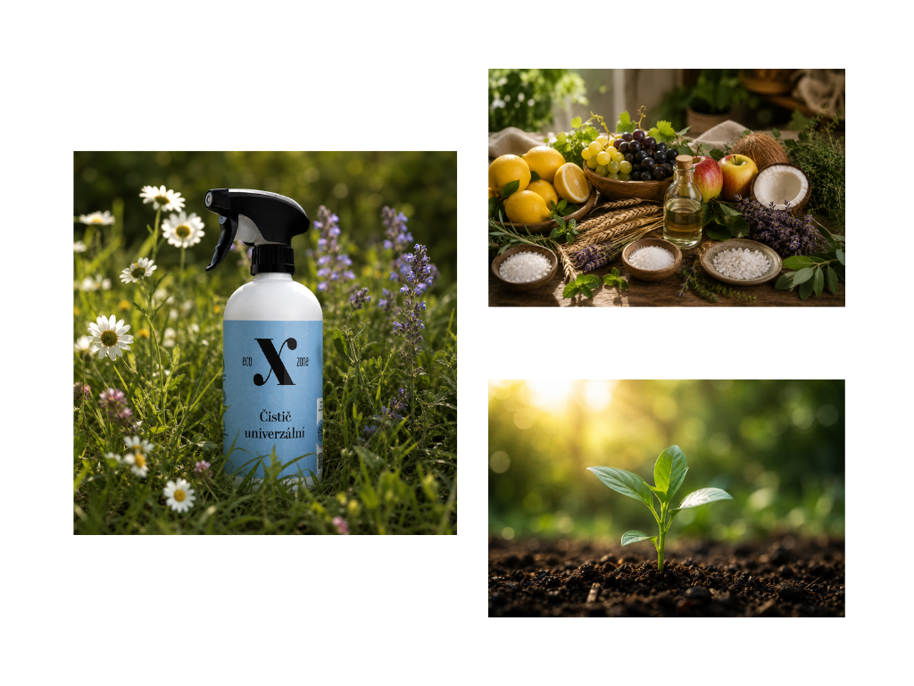 EcoXzone produkty a přírodní složky