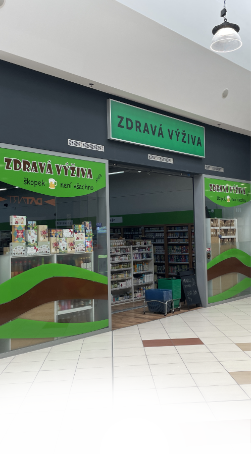 Prodejna Zdravá výživa aneb škopek není všechno v Brně