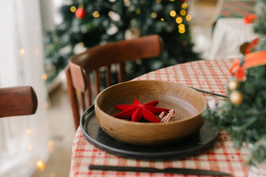 Jaké dát vánoční dekorace na stůl?
