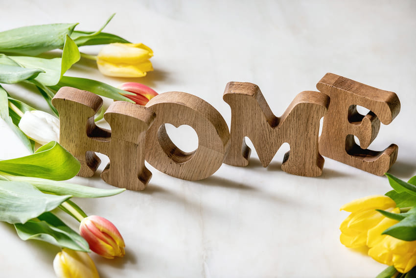 Nástěnné dekorace na jaro: Seznam inspirací