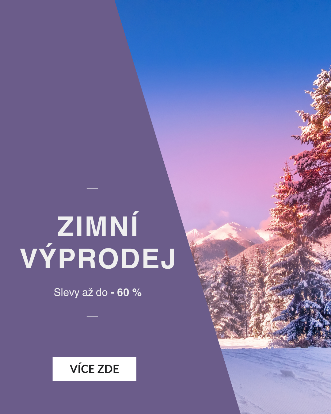 Zimní výprodej