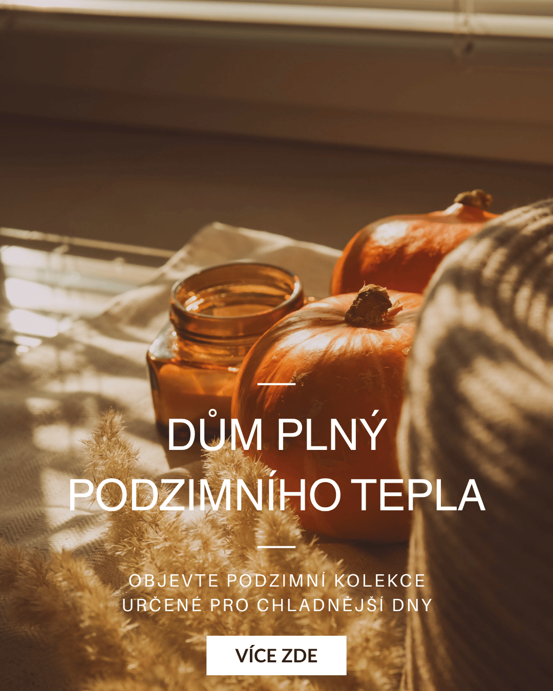 Podzimní kolekce pro útulný domov
