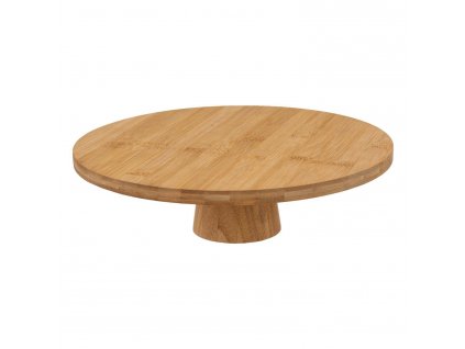 Podnos na zákusky, bambus, Ø 28 cm