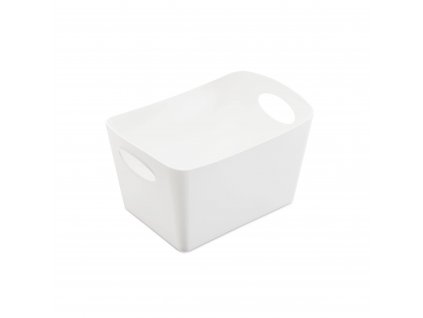 Úložný box do koupelny BOXXX S (1 l.), bílý, KOZIOL