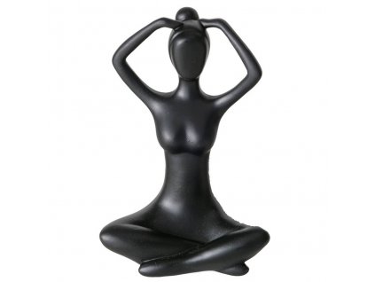 Dekorační figurka Jóga, žena, 10 cm