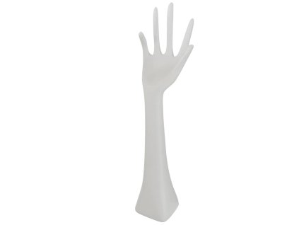 Stojan na šperky Handy, výš, 34 cm, bílý