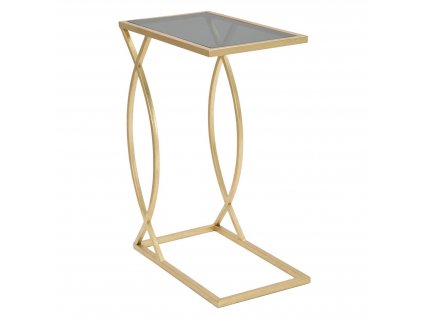 Odkládací stolek v stylu glamour, výška 60 cm