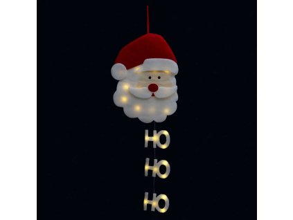 Vánoční vnější světelná dekorace, Mikuláš s titulky, 24 LED