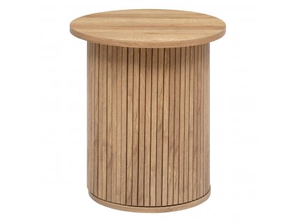 Kulatý kávový stolík špule COLVA, Ø 45 cm