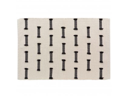 Bavlnený koberec JULINE, tkaný na plocho, 50 x 80 cm