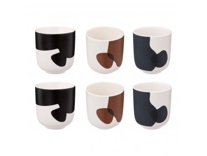 Poháry na espresso OLME, porcelánové, 100 ml