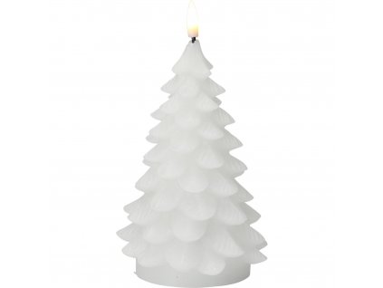 Svíčka LED, vánoční stromeček, 17 cm