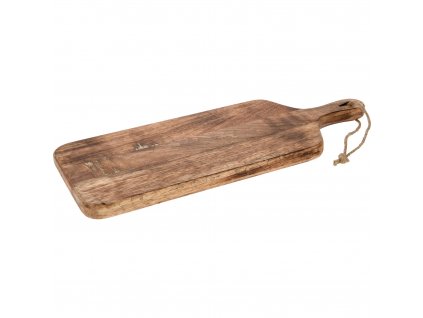 Serírovací dřevěné prkénko z manogvého dřeva, 37 cm
