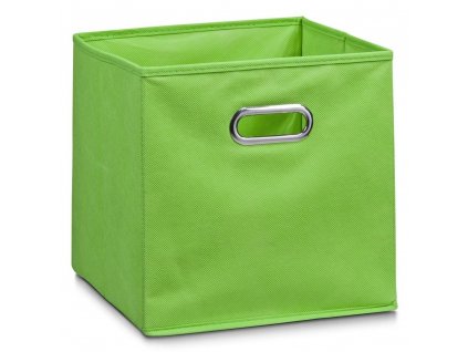 Koš pro skladování potravin, organizér, zelená barva, 28 x 28 x 28 cm, ZELLER