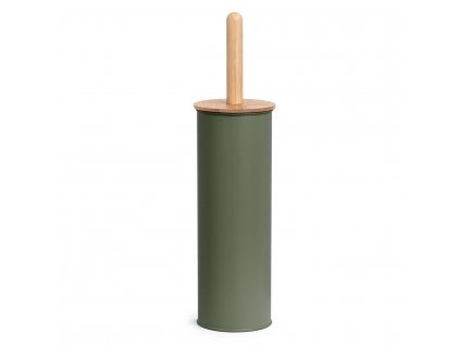 WC kartáč z kovu a bambusu, ? 10 cm