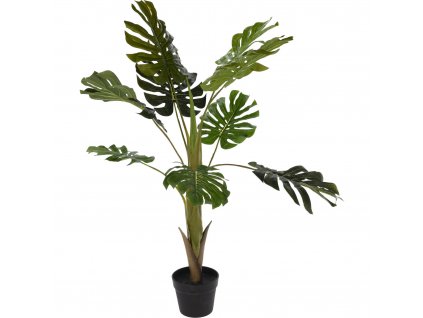 Umělá rostlina MONSTERA, výsoká, 110 cm