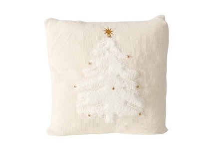 Dekorační polštář s vánočním stromečkem JOULU, 50 x 50 cm