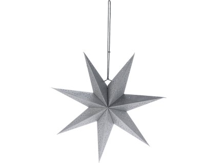 Dekorace na okno, papírová hvězda, 45 cm