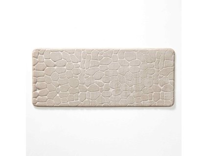 Douceur d'intérieur Podlouhlá koupelnová předložka s reliéfním vzorem, 50 x 120 cm