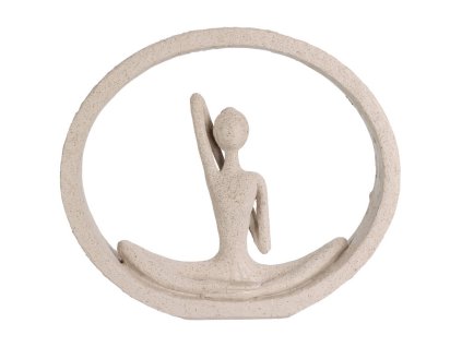 Figurka jóga, výška 19,5 cm